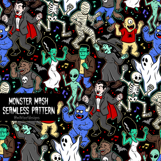 Monster Mash / Seamless Pattern