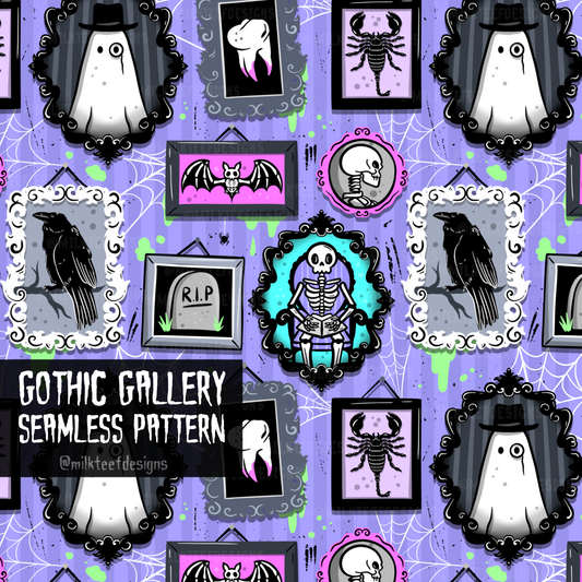 Gothic Gallery / Seamless Pattern