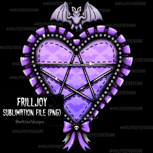 Frilljoy / Sublimation File (PNG)