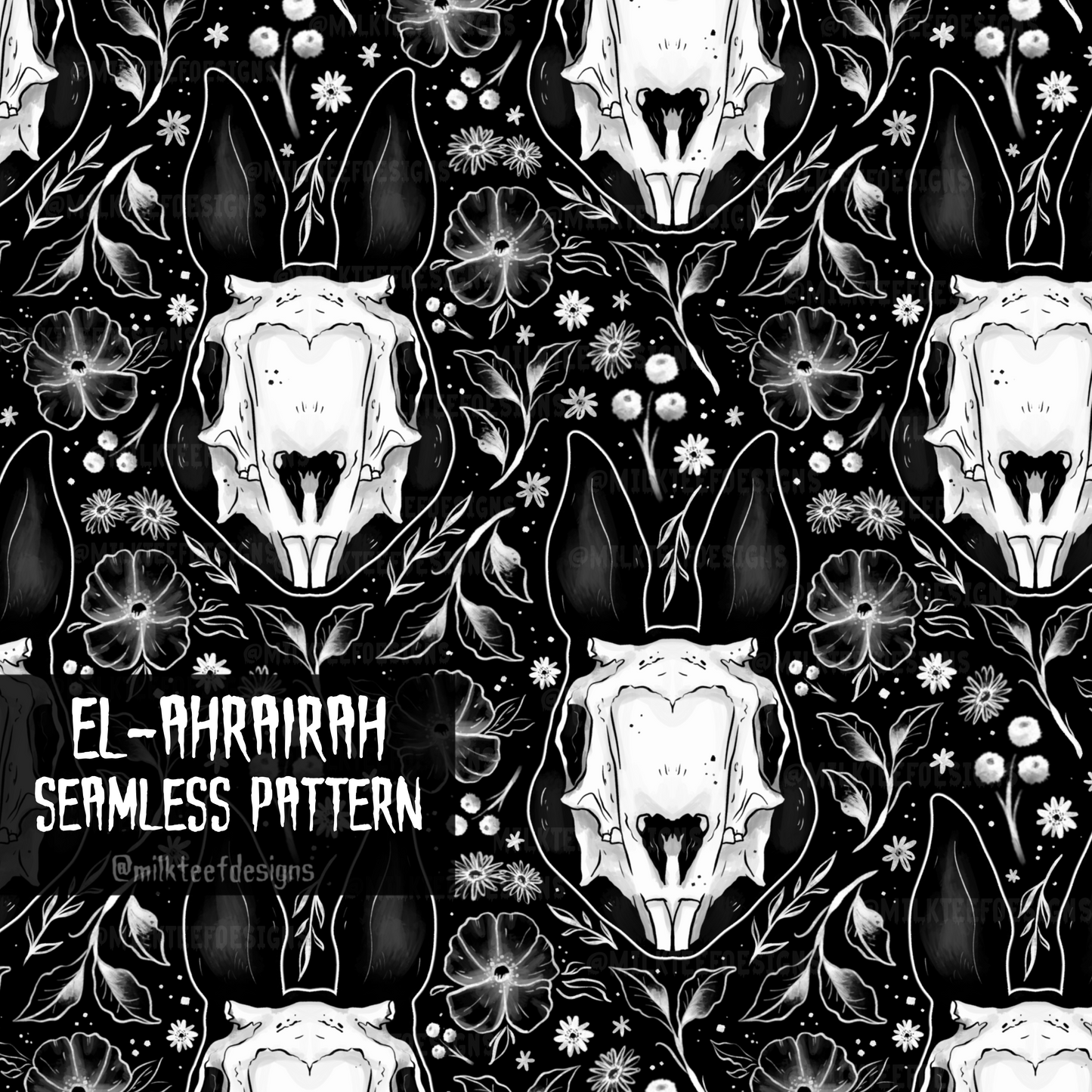 El-Ahrairah / Seamless Pattern