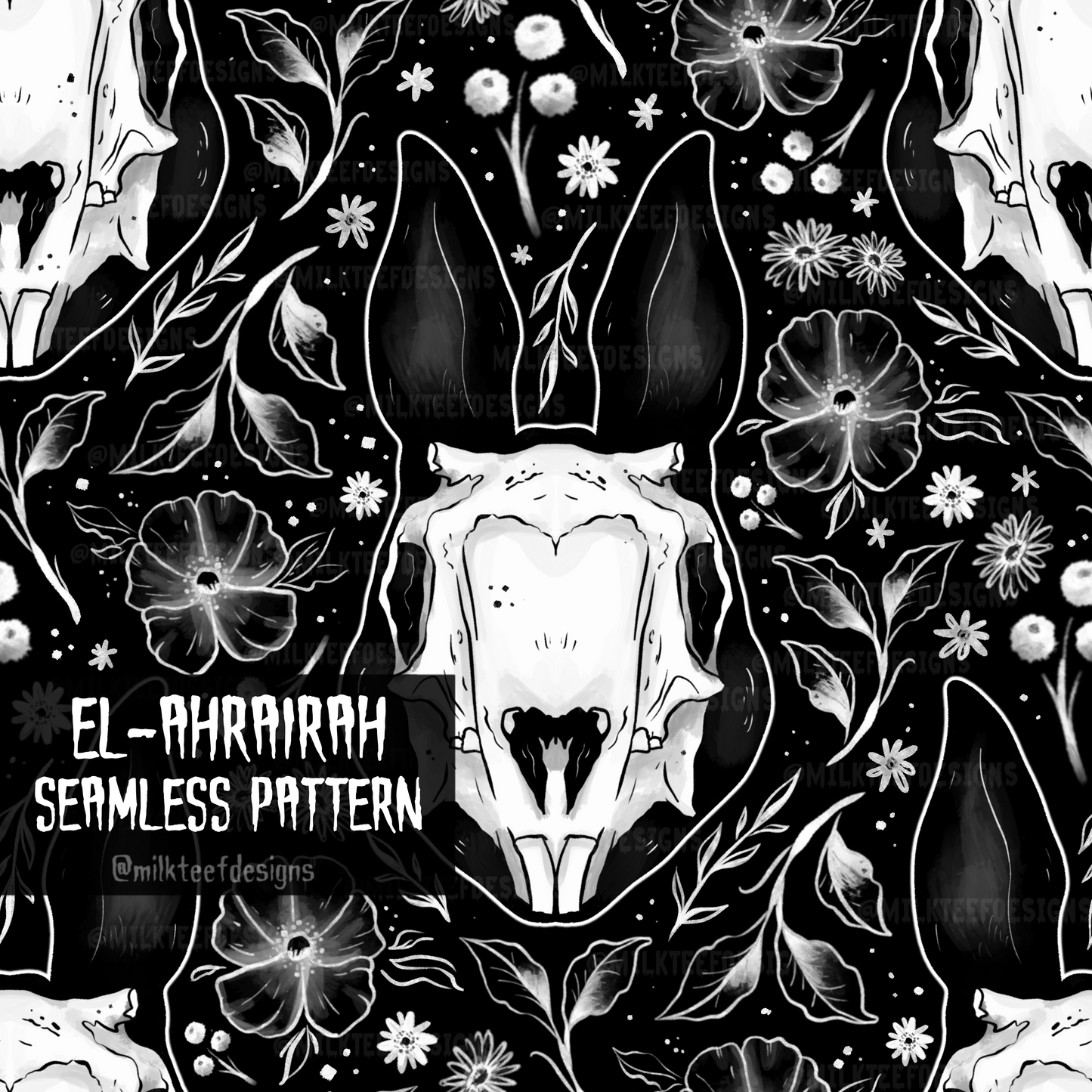 El-Ahrairah / Seamless Pattern