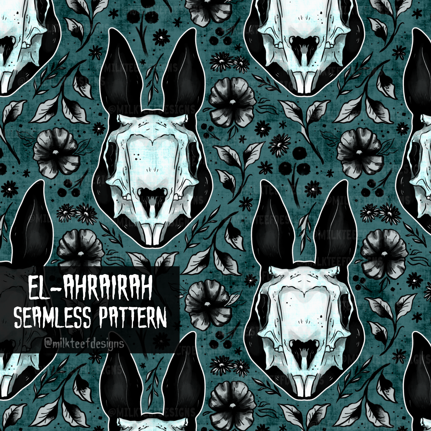 El-Ahrairah / Seamless Pattern