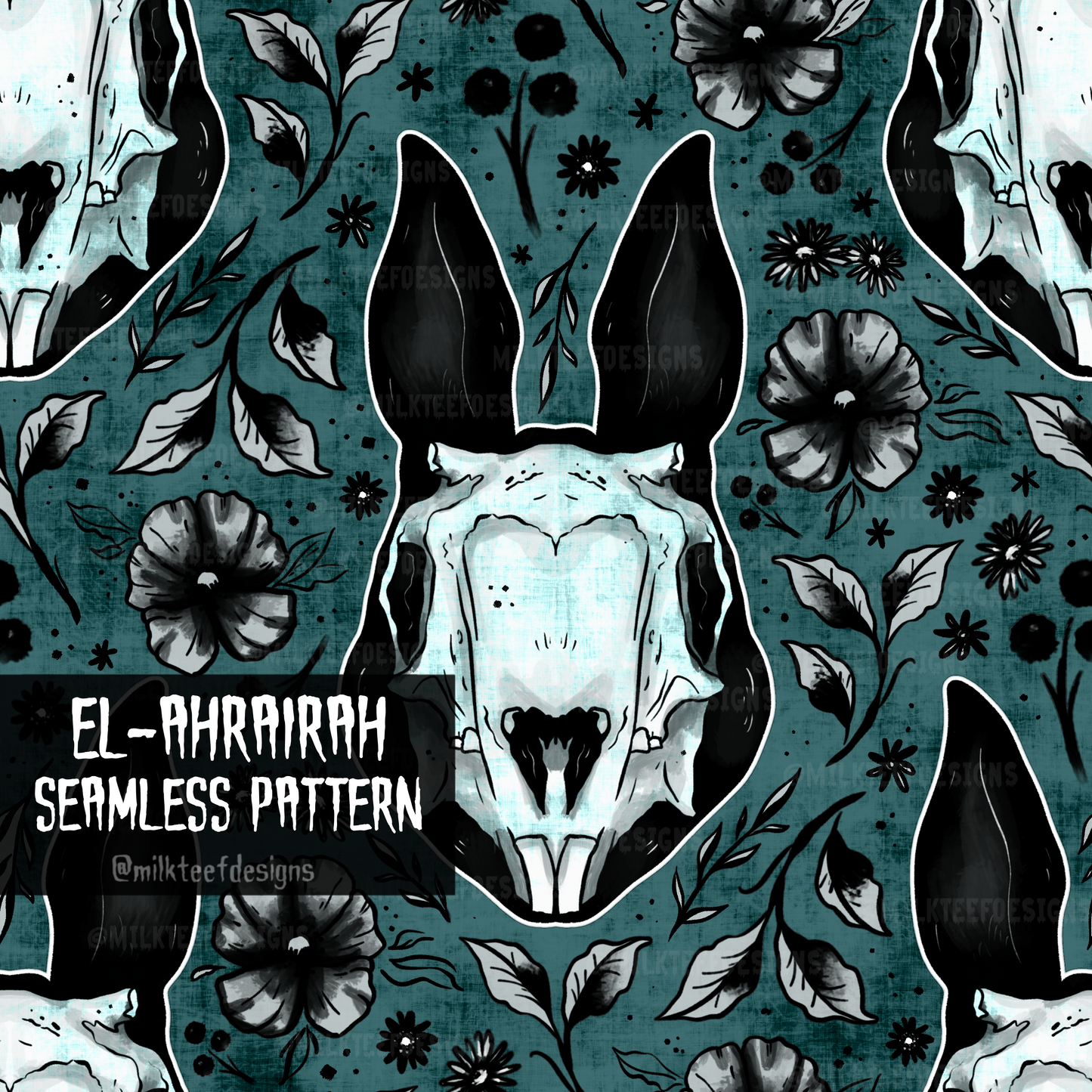 El-Ahrairah / Seamless Pattern