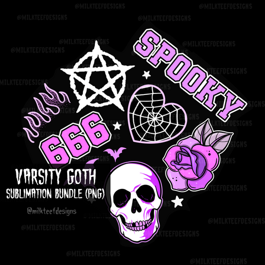 Varsity Goth / Sublimation Bundle