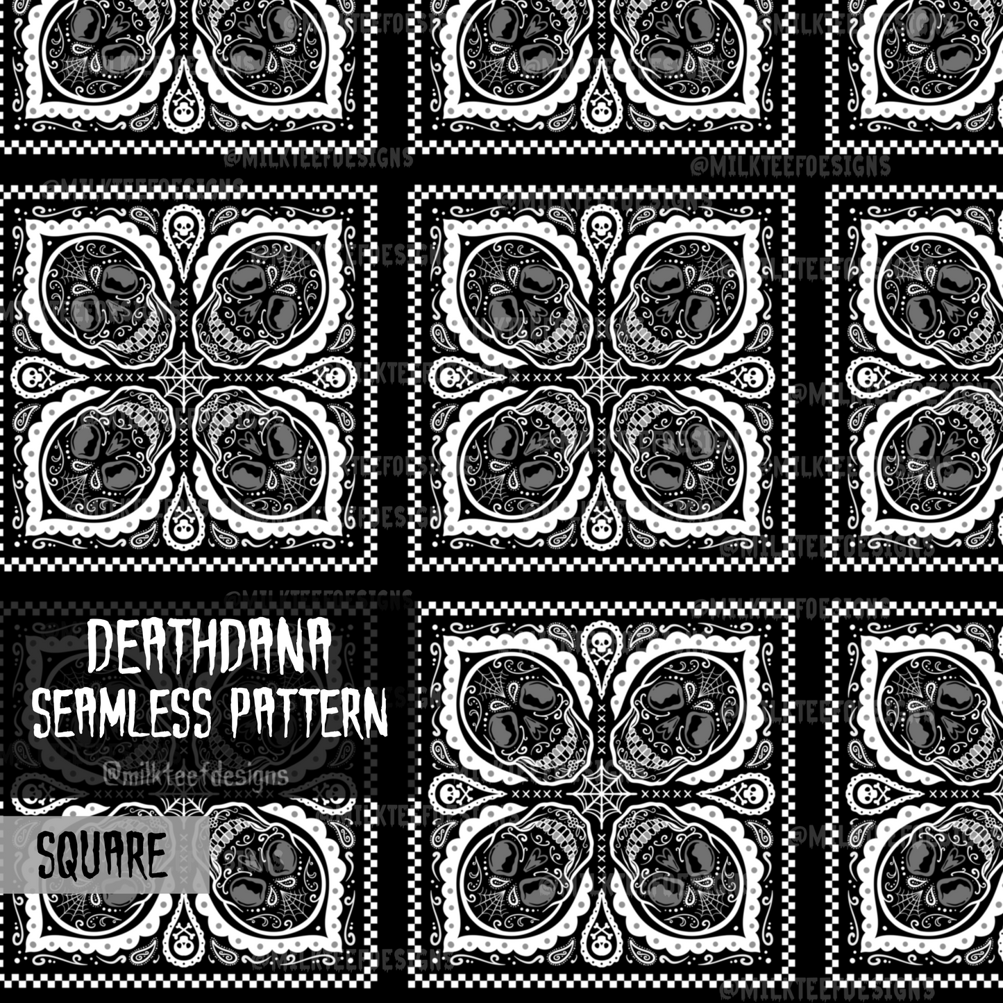 Deathdana / Seamless Pattern