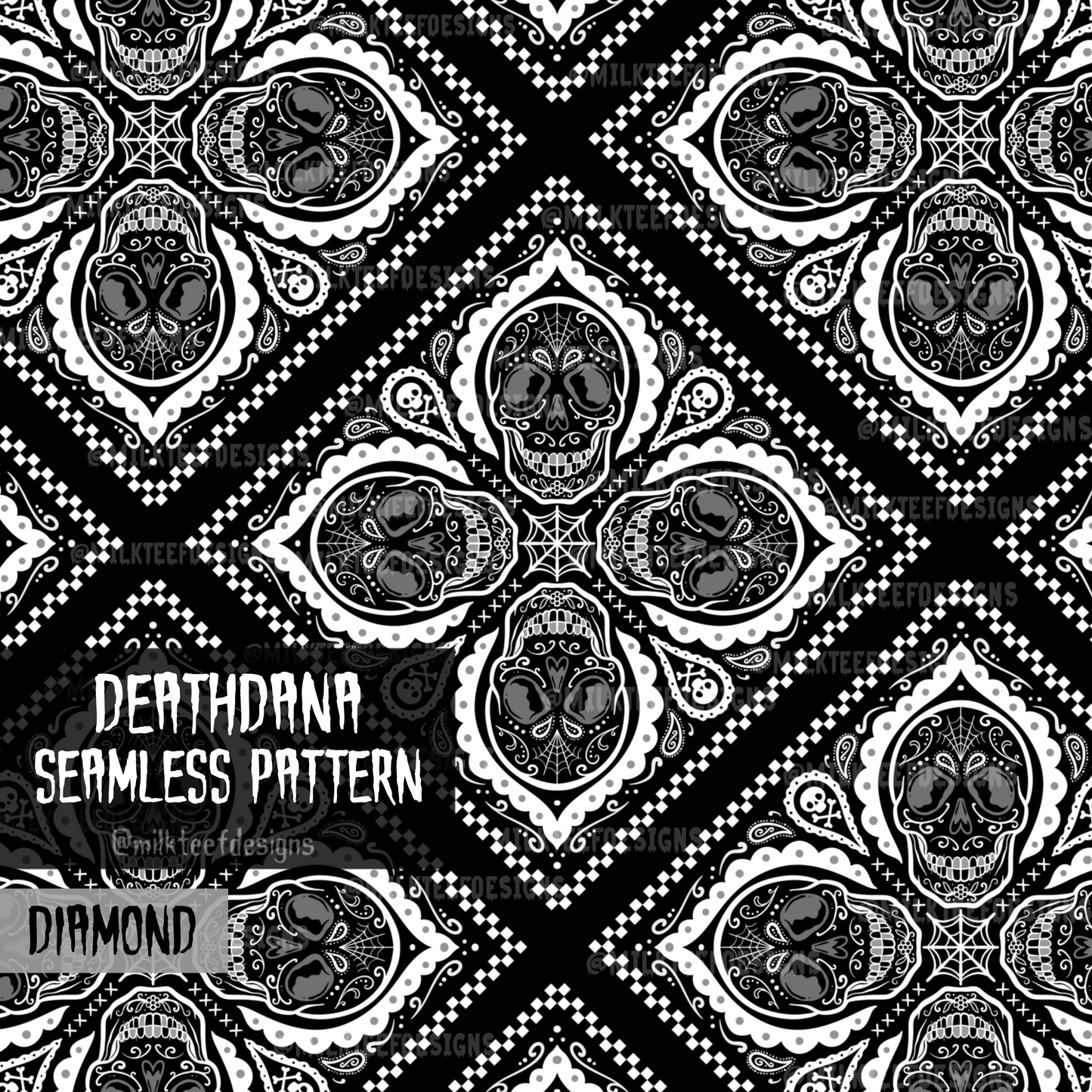 Deathdana / Seamless Pattern