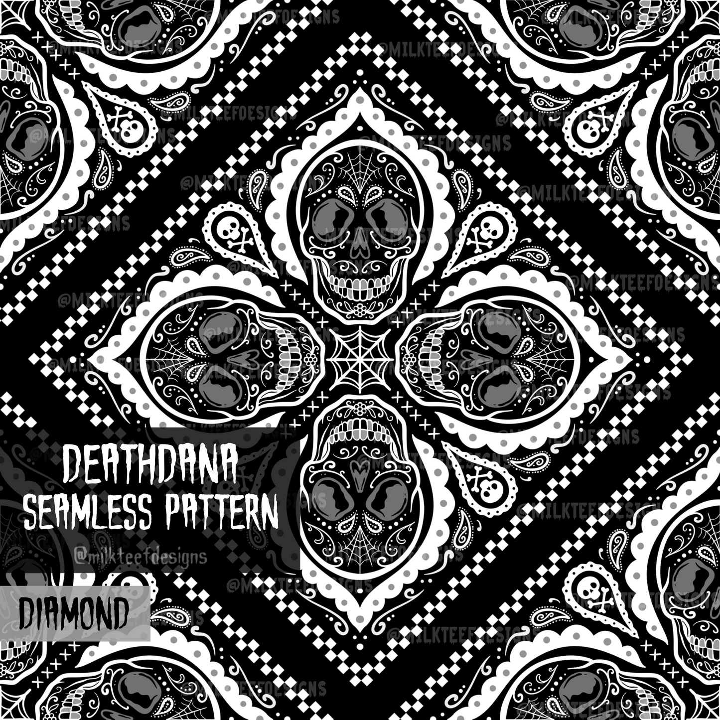 Deathdana / Seamless Pattern