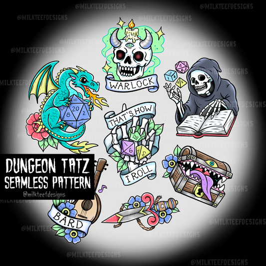 Dungeon Tatz / Sublimation Bundle