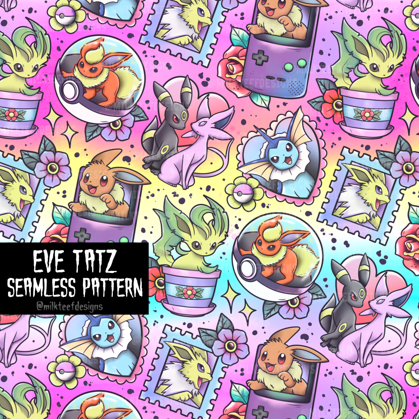 Eve Tatz / Seamless Pattern