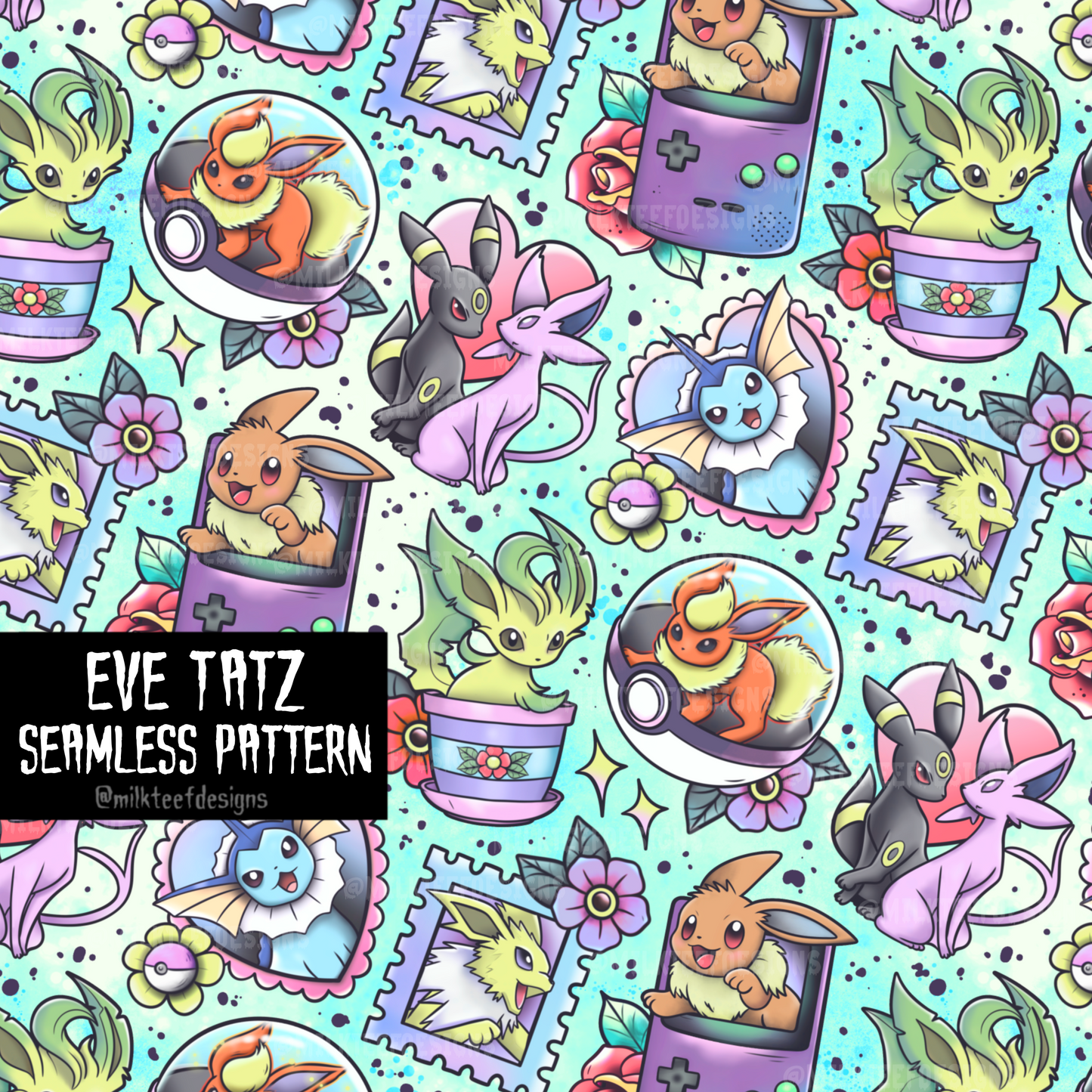 Eve Tatz / Seamless Pattern