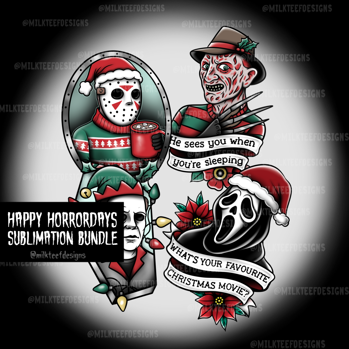 Happy Horrodays / Sublimation Bundle