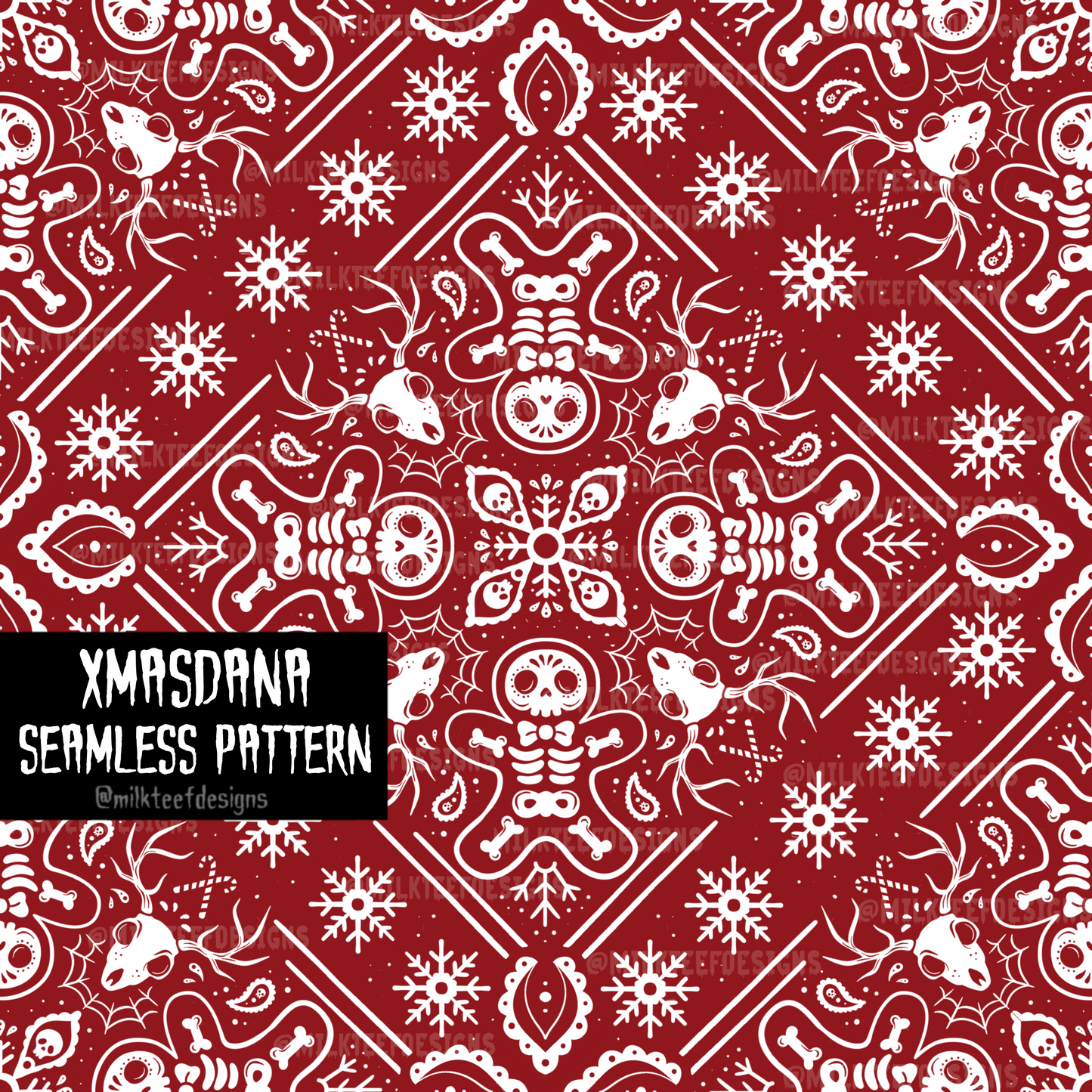 Xmasdana / Seamless Pattern