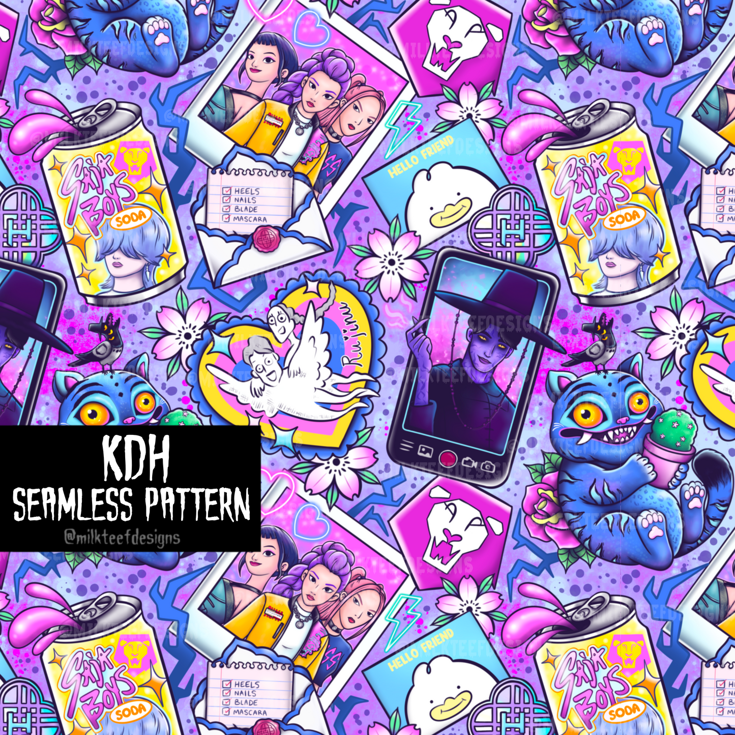 KDH / Seamless Pattern