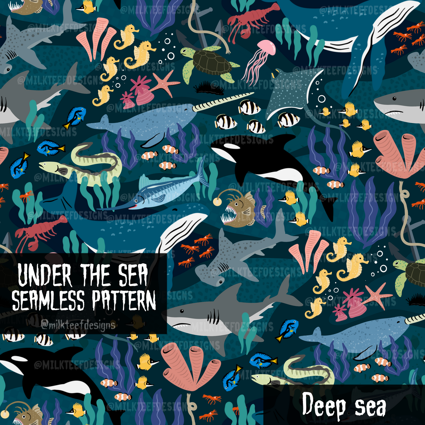 Under the Sea / Seamless Patterns