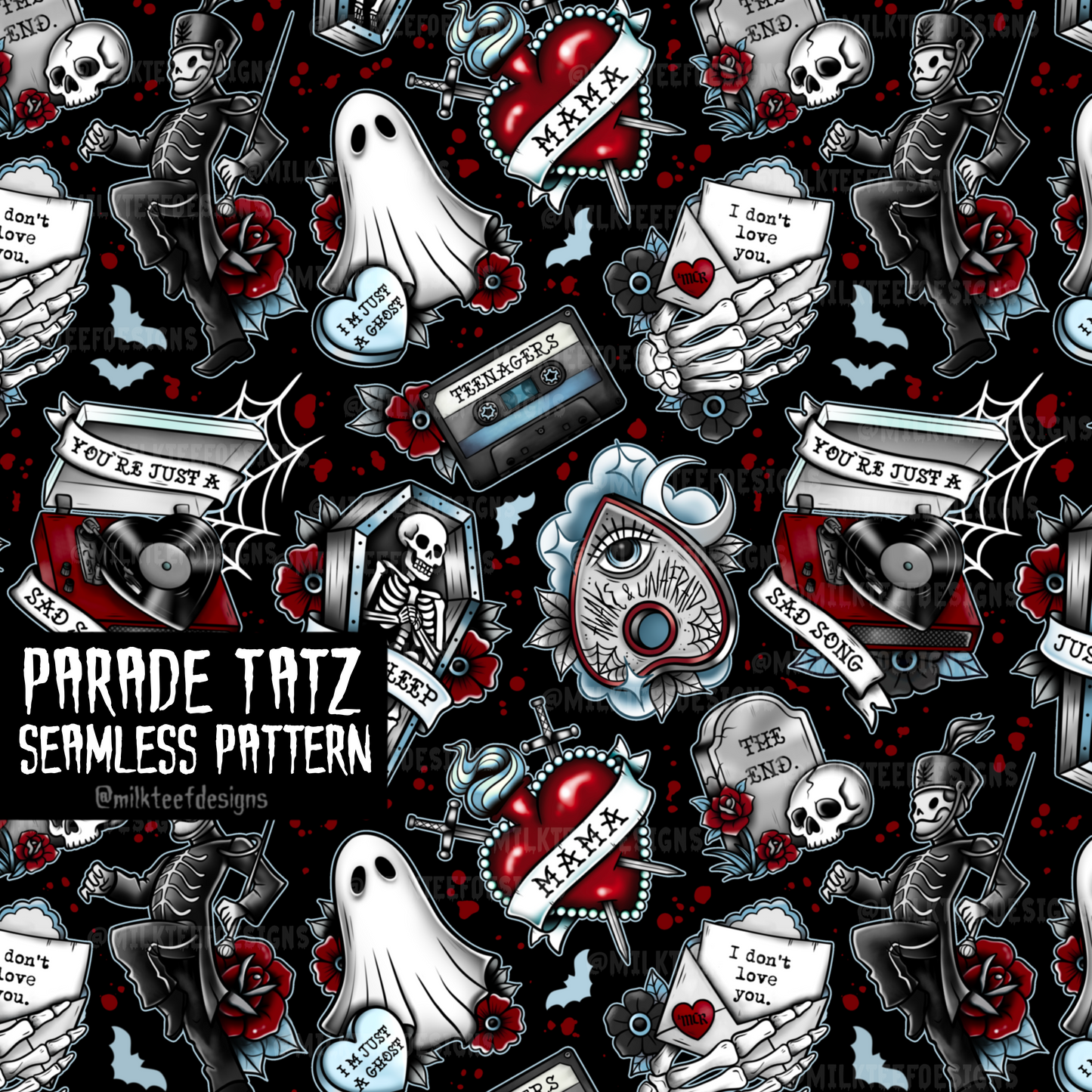Parade Tatz / Seamless Pattern