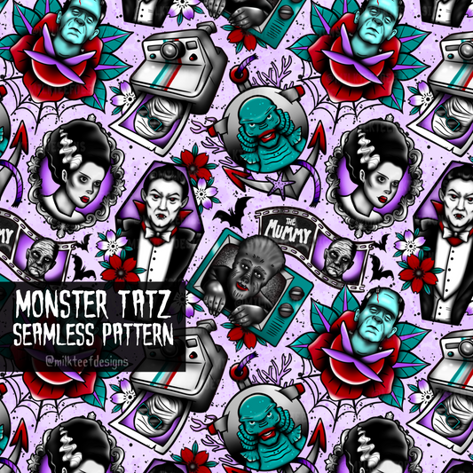 Monster Tatz / Seamless Patterns