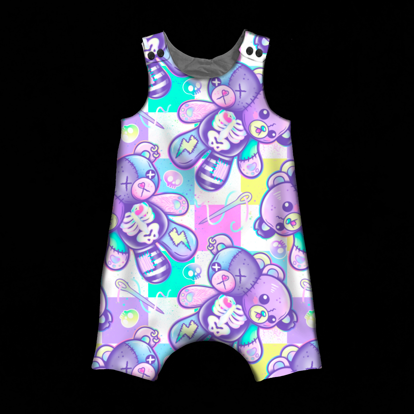 Shortie Romper Realistic Mockup (PNG)