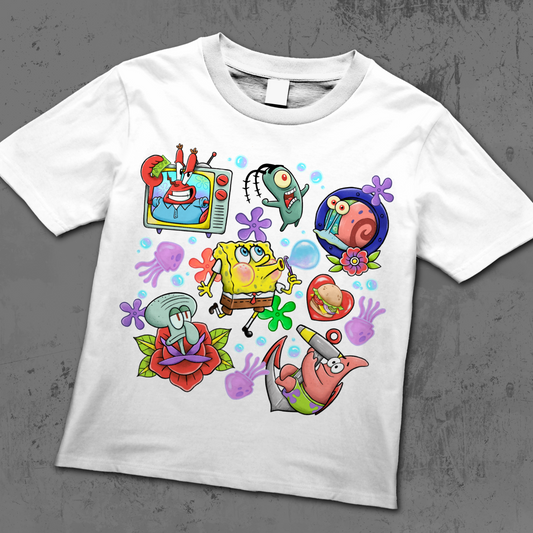 Sponge Tatz / Sublimation Files (PNG)