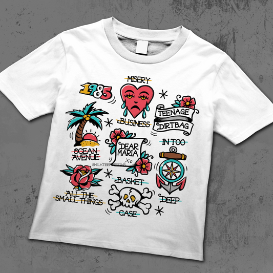 Pop Punk Tatz /  Tshirt Design