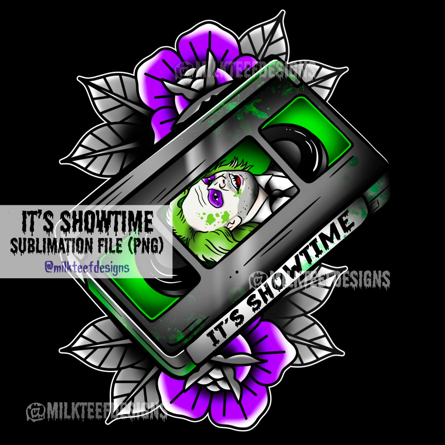 It's Showtime / Sublimation Design (PNG)