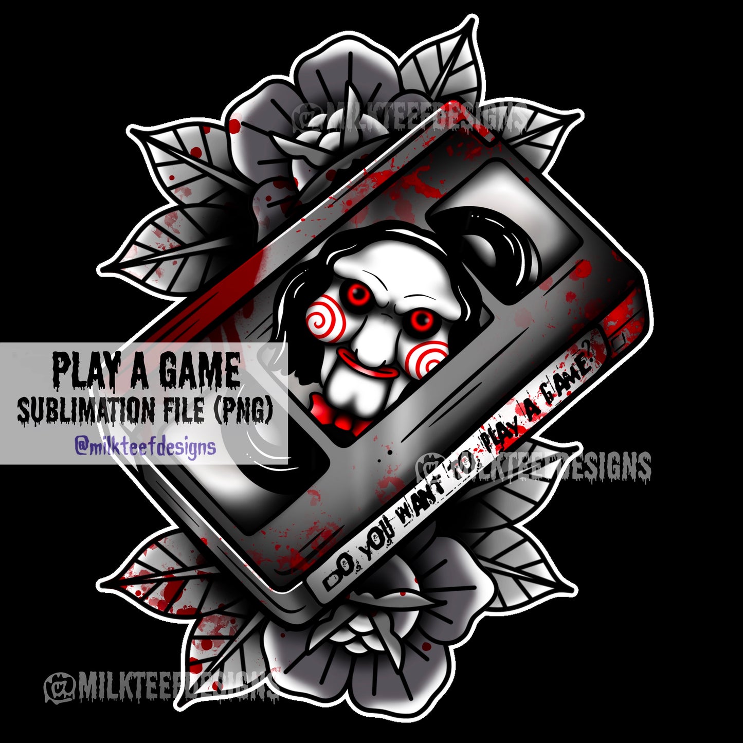 Play a Game / Sublimation Design (PNG)