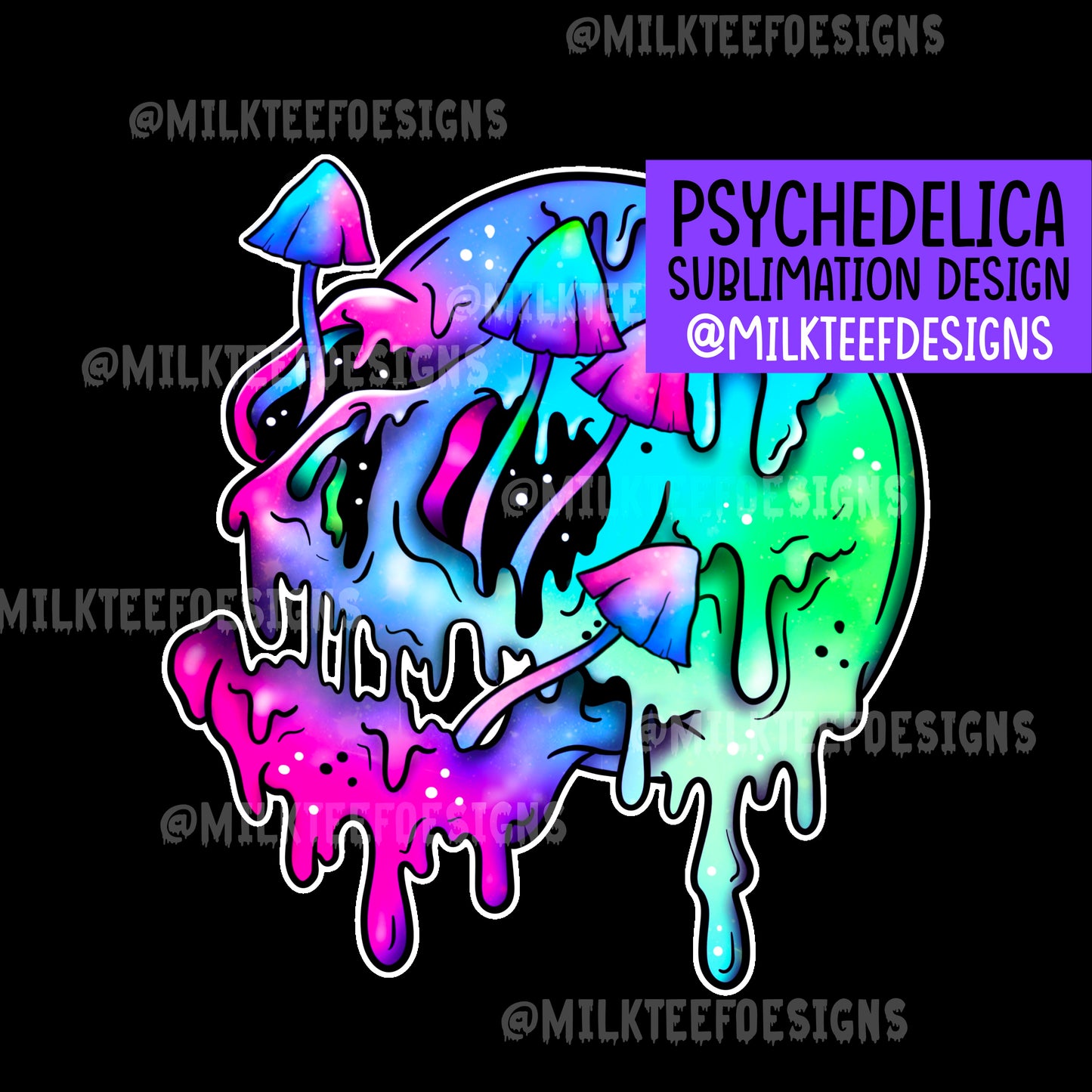 Psychadelica / Sublimation Design