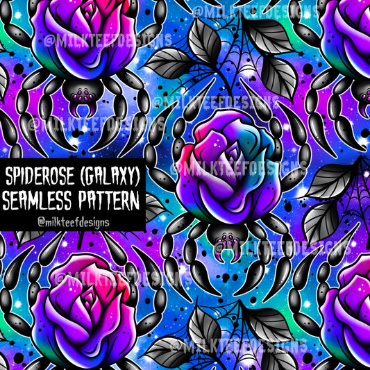 Spiderose / Seamless Patterns